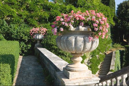 Villa La Foce garden